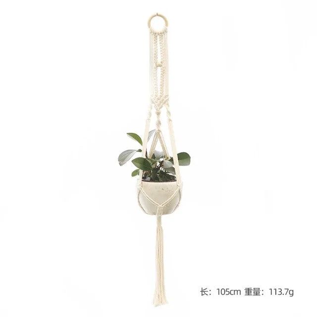 Woven Hanging Flowerpot Net